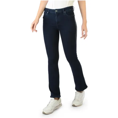 Applizierte Skinny Jeans mit Sichtbarem Logo - Tommy Hilfiger - Modalova