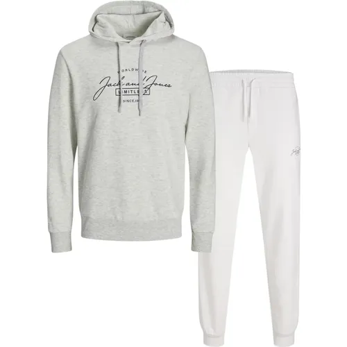 Gemütliches Hoodie mit Sweatpants Set , Herren, Größe: L - jack & jones - Modalova