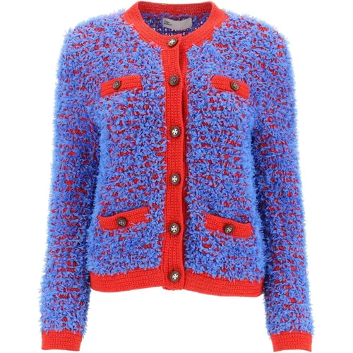 Confetti Tweed Jacke Tory Burch - TORY BURCH - Modalova