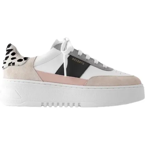 Vintage Sneakers with Pink and Grey Details , female, Sizes: 7 UK, 3 UK, 4 UK - Axel Arigato - Modalova