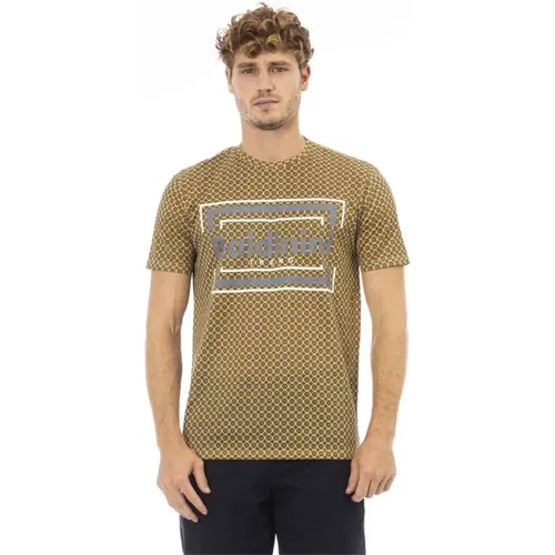 Stilvolles Baumwoll-T-Shirt mit Frontdruck - Baldinini - Modalova