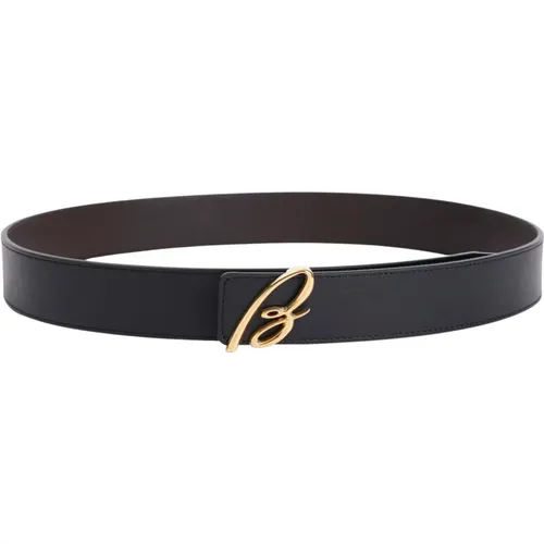 Coffee Leather Belt , male, Sizes: 105 CM - Brioni - Modalova