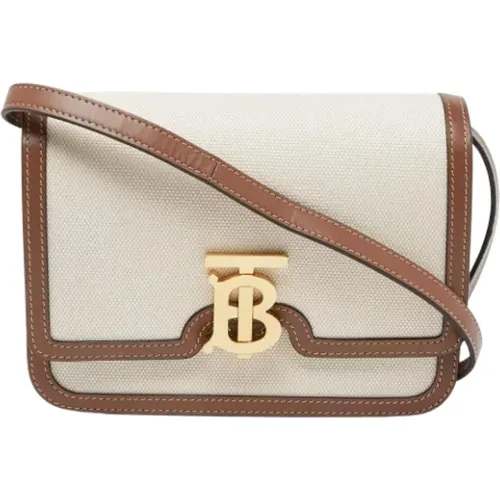 Pre-owned Leather shoulder-bags , female, Sizes: ONE SIZE - Burberry Vintage - Modalova