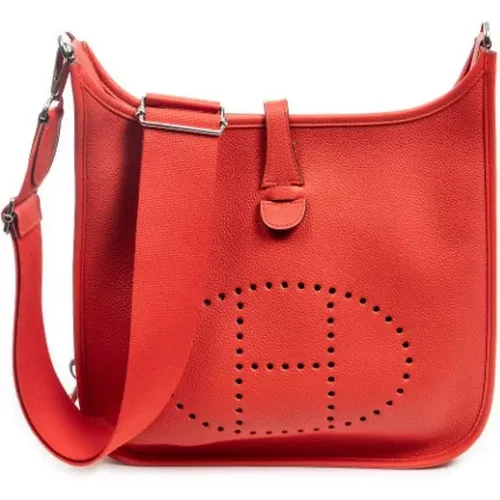 Pre-owned Leather shoulder-bags , female, Sizes: ONE SIZE - Hermès Vintage - Modalova