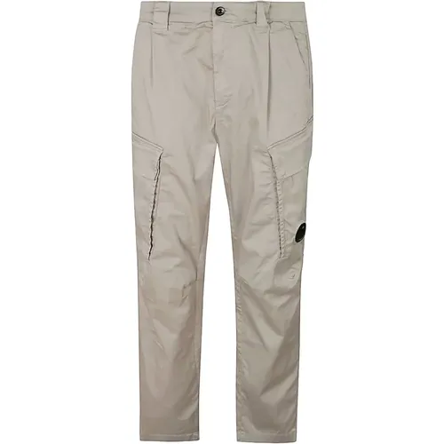Sateen Cargo Pants , male, Sizes: 2XL, S, XS, L, XL - C.P. Company - Modalova