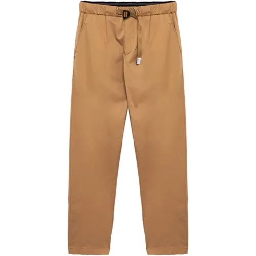 Trousers , male, Sizes: M - White Sand - Modalova