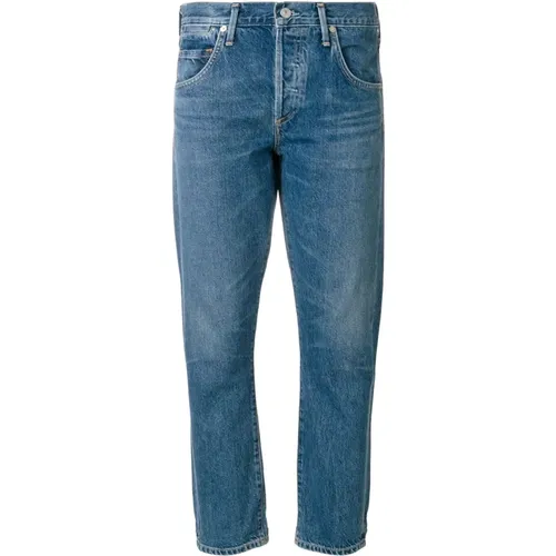 Sophisticated Slim-Fit Cropped Jeans in , female, Sizes: W25 - Citizens of Humanity - Modalova