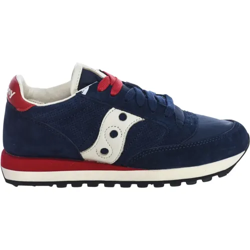 Comfortable and stylish sneakers with nylon and suede upper , male, Sizes: 10 1/2 UK - Saucony - Modalova