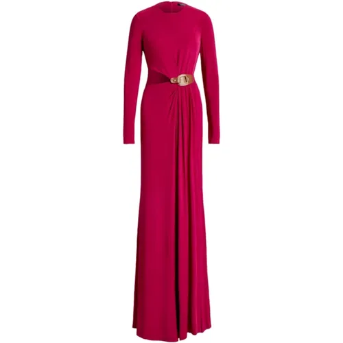 Fuchsia Dress for Women , female, Sizes: 2XS, S, XS - Ralph Lauren - Modalova