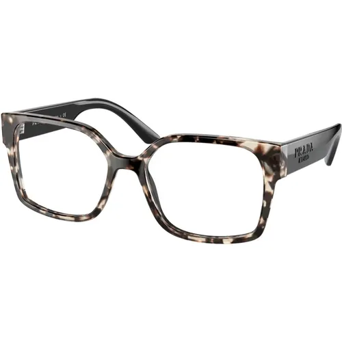 Stylish Eyewear Frames in Beige Havana , male, Sizes: 54 MM - Prada - Modalova