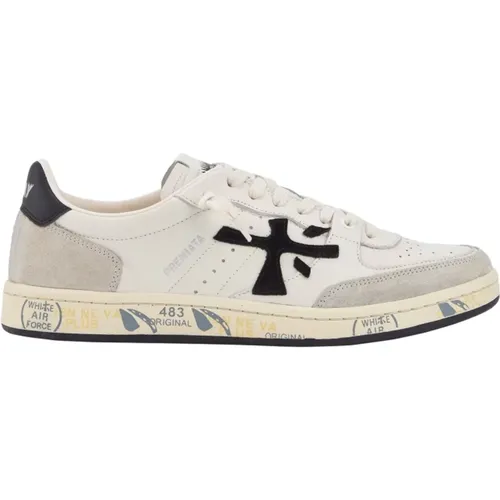 Sneakers with White Details , male, Sizes: 9 UK, 10 UK, 8 UK, 6 UK, 7 UK - Premiata - Modalova