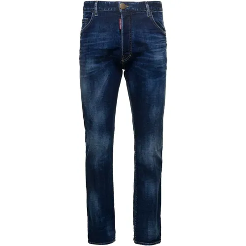 Slim-Fit Stretch Denim Jeans - Dsquared2 - Modalova