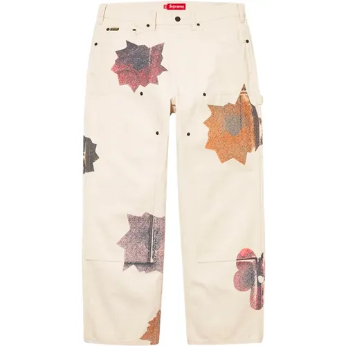 Limited Edition Double Knee Painter Pant , male, Sizes: W36 - Supreme - Modalova