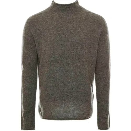 Gerollter Saum Strickpullover , Herren, Größe: M - drykorn - Modalova