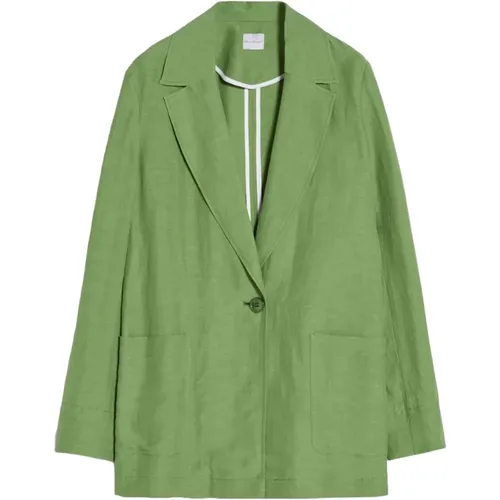 Grünes Blazer-Set für Frauen , Damen, Größe: XS - Pennyblack - Modalova
