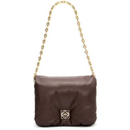 Glossy Puffer Shoulder Bag , female, Sizes: ONE SIZE - Loewe - Modalova
