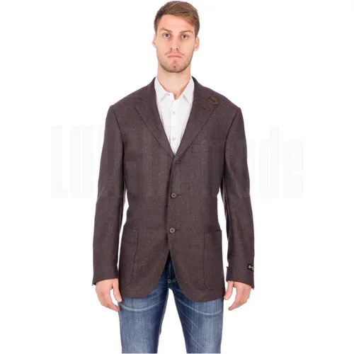 Soft Leader Jacket , male, Sizes: 2XL - Corneliani - Modalova