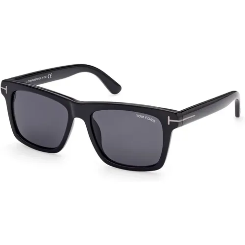 Buckley-02 Sunglasses in Rectangular , male, Sizes: 56 MM - Tom Ford - Modalova