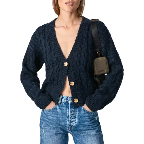 Cardigan , female, Sizes: L - Pepe Jeans - Modalova