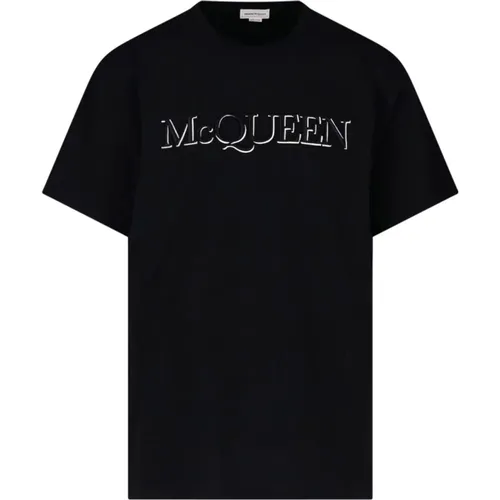 T-shirts and Polos by McQueen , male, Sizes: S - alexander mcqueen - Modalova