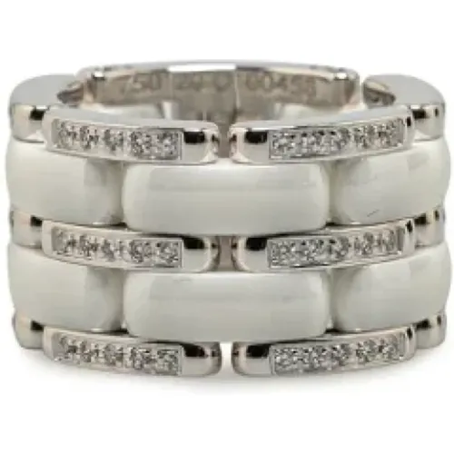 Pre-owned White Gold chanel-jewelry , female, Sizes: ONE SIZE - Chanel Vintage - Modalova