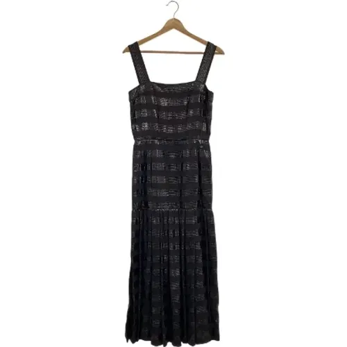 Pre-owned Silk dresses , female, Sizes: S - Chanel Vintage - Modalova