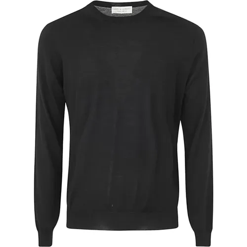 Merino Crew Neck Sweater , male, Sizes: 2XL - Filippo De Laurentiis - Modalova