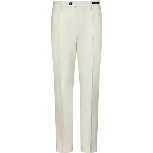 Wool Slim Fit Trousers , male, Sizes: W38, W32, W40, W34, W31, W36, W33, W35 - Michael Coal - Modalova