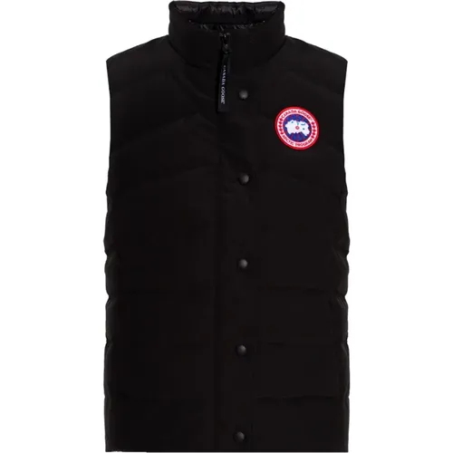 Vest with logo , female, Sizes: L, S - Canada Goose - Modalova