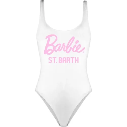 Barbie Special Edition One-Piece Swimsuit , female, Sizes: M - MC2 Saint Barth - Modalova