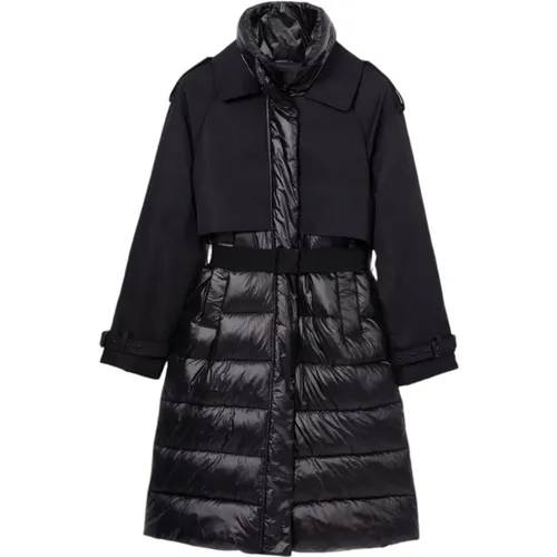 Gepolsterter Mantel Herbst/Winter Kollektion Damen , Damen, Größe: L - Desigual - Modalova