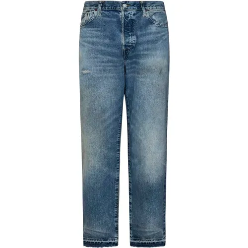 Blaue Jeans Gerades Bein Westhanger Farbe , Herren, Größe: W34 - Polo Ralph Lauren - Modalova