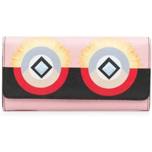 Pre-owned Leather wallets , female, Sizes: ONE SIZE - Fendi Vintage - Modalova