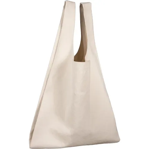Canvas Cotton Washed Tote Bag , female, Sizes: ONE SIZE - Cortana - Modalova