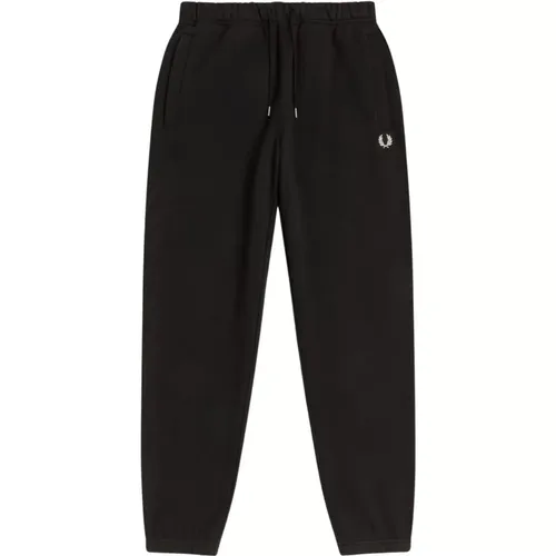 Men's Tracksuit Pants with Mesh Pockets , male, Sizes: XS - Fred Perry - Modalova
