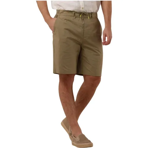 Herren Leichte Popeline Shorts , Herren, Größe: M - Scotch & Soda - Modalova