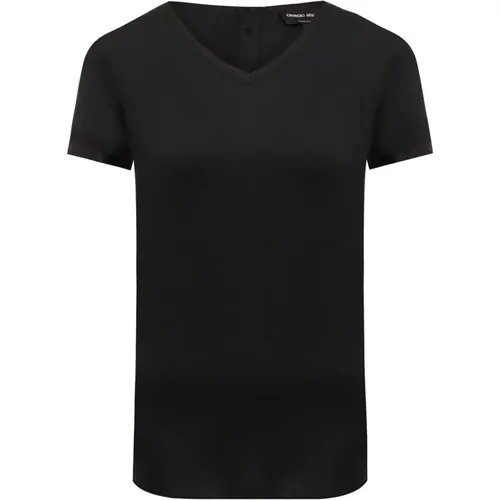 T-Shirts , female, Sizes: S, 2XS - Giorgio Armani - Modalova