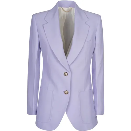 Lavender Jacket for Stylish Look , female, Sizes: 2XS - Victoria Beckham - Modalova