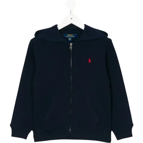 Kinder FZ Hood-Tops-Knit Sweatshirt - Polo Ralph Lauren - Modalova