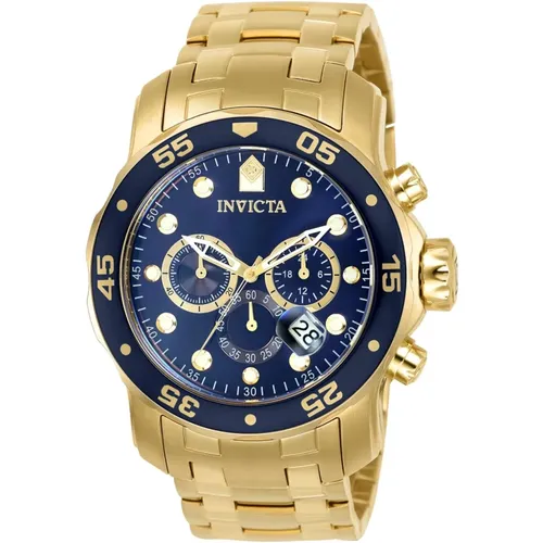 Pro Diver - Scuba 0073 Men Quartz Watch - 48mm , male, Sizes: ONE SIZE - Invicta Watches - Modalova