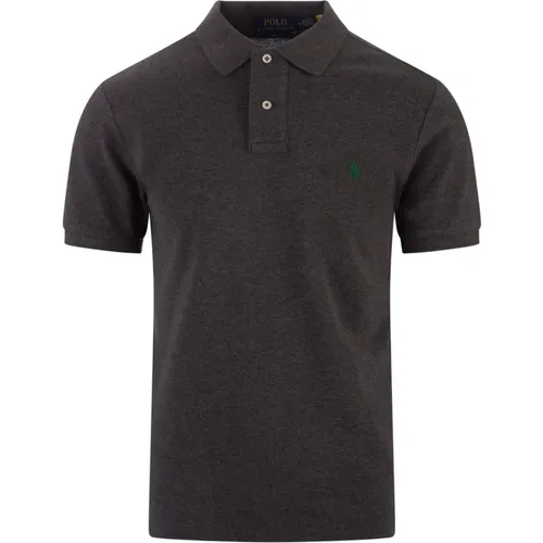 Heather Polo Shirt Grau Baumwolle Piqué - Ralph Lauren - Modalova