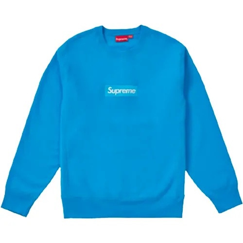 Limited Edition Bright Royal Crewneck , male, Sizes: M, S, XL, L - Supreme - Modalova