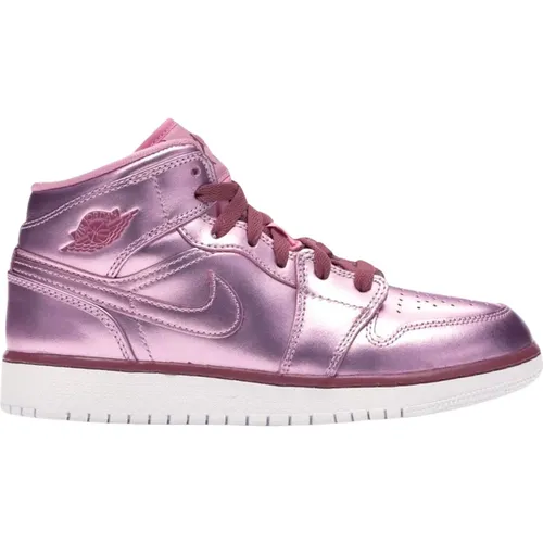 Limitierte Auflage Rise Air Jordan 1 Mid , Damen, Größe: 40 EU - Nike - Modalova