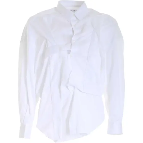 Crimped Shirt, Relaxed Sophistication , male, Sizes: S, M - Comme des Garçons - Modalova