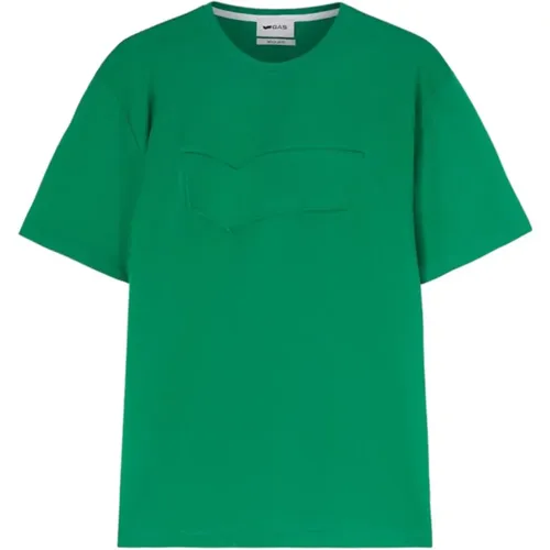 Short Sleeve T-Shirt , male, Sizes: XL, L, M - GAS - Modalova