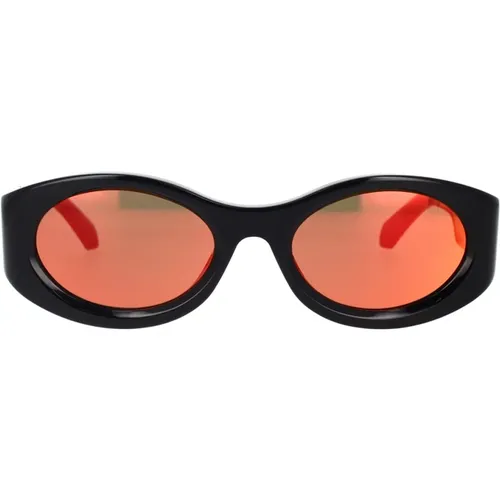 Fashionable Oval Sunglasses Gogolen 11025 , unisex, Sizes: 55 MM - Ambush - Modalova