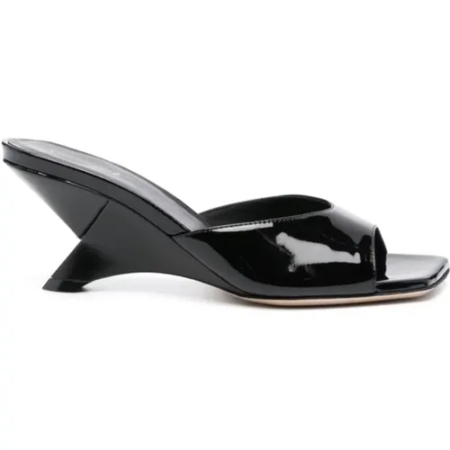 Flat Shoes Heeled Mules Sandalo Piuma , female, Sizes: 8 UK, 5 UK, 4 UK, 6 UK, 3 UK - Vic Matié - Modalova