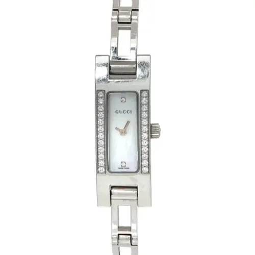 Pre-owned Stainless Steel watches , female, Sizes: ONE SIZE - Gucci Vintage - Modalova