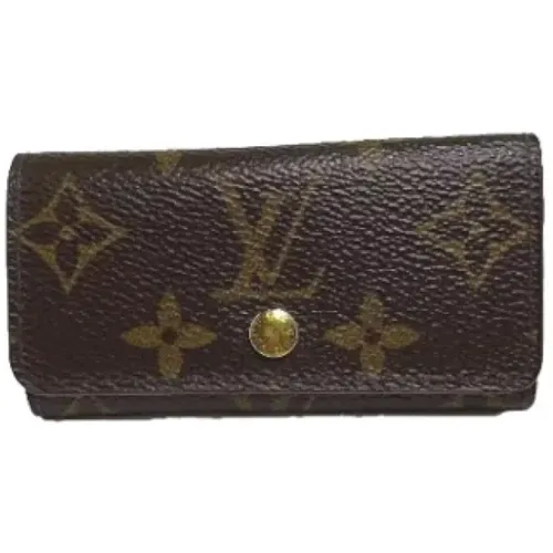 Pre-owned Canvas key-holders , female, Sizes: ONE SIZE - Louis Vuitton Vintage - Modalova