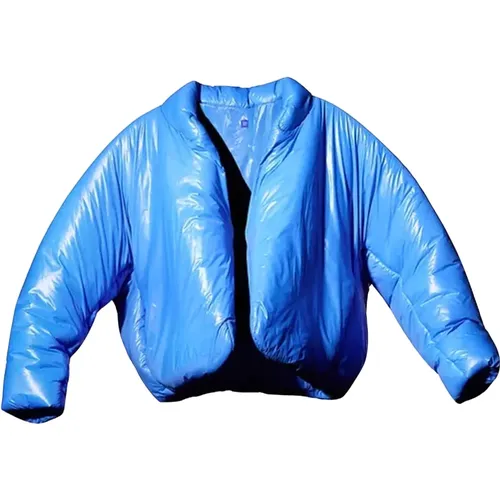 Limitierte Auflage Runde Jacke Blau , Herren, Größe: 2XL - Yeezy - Modalova